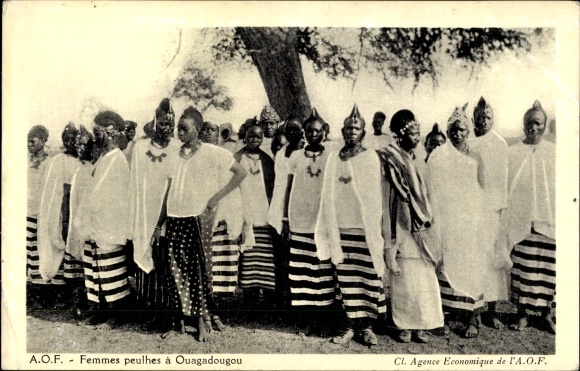 Ak Ouagadougou Burkina Faso, Femmes peulhes