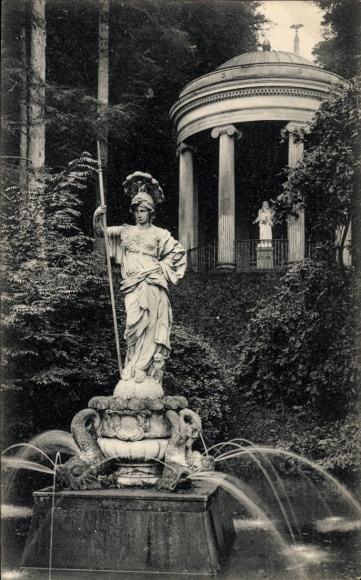 Ak Kleve am Niederrhein, Minerva und Cerestempel, Amphitheater