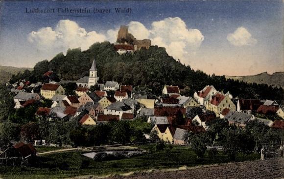 Ak Falkenstein in der Oberpfalz, Burg Falkenstein