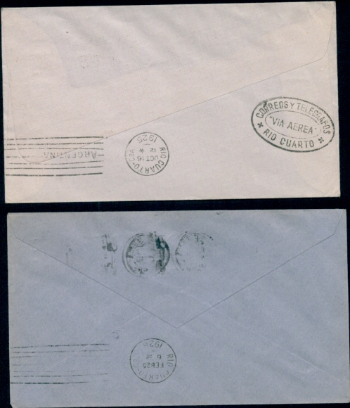 Letter Airmail Deutsche Lufthansa, South Atlantic, Junkers Mission Lloyd Aereo Cordoba, Rio Cuarto 1925
