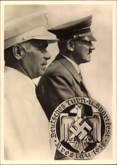 KP Wrocław Breslau Śląsk, Niemiecki Festiwal Gimnastyki i Sportu 1938, Führer Adolf Hitler