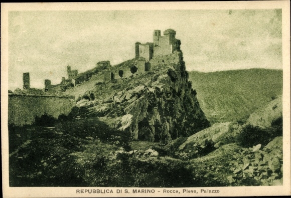 KP San Marino, Rocca, Pleve, Palazzo