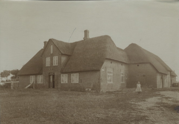 Original Foto Westerland auf Sylt, Bauernhaus, um 1900