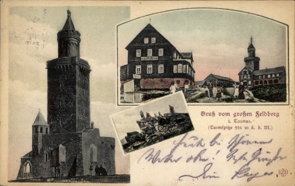 PC Niederreifenberg Schmitten im Taunus, Großer Feldberg, tower, building, landscape, PC...