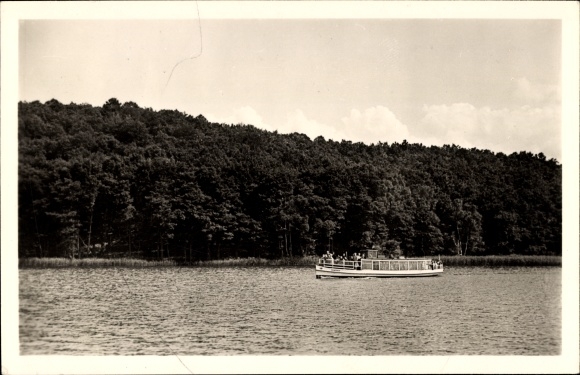 PC Altenhof Schorfheide at Werbellinsee, drive over the Werbellinsee