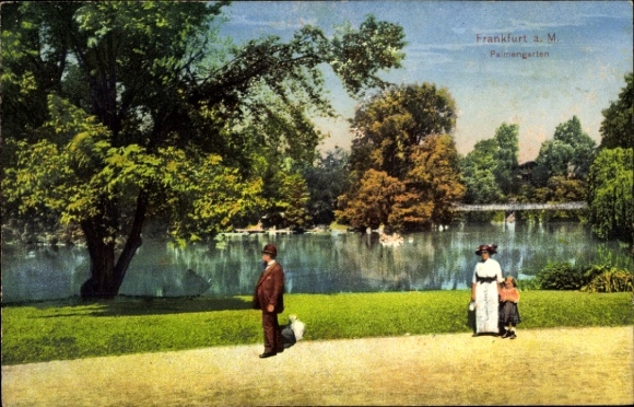 Ak Frankfurt am Main, Palmengarten