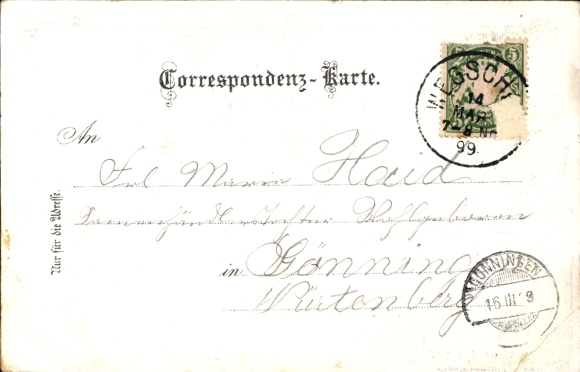 Chromo-Litho Rohrbach-Berg Upper Austria, Maria Trost Berg, Pöschlteich, train station