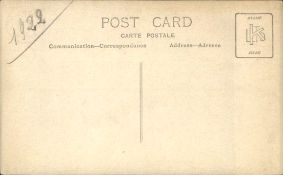 Postcard Cross, Girl in White Clothes