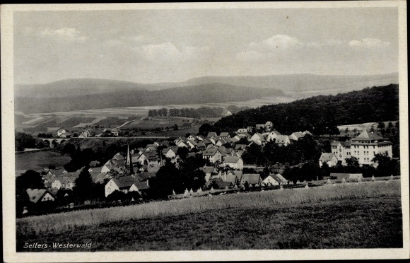 Ak Selters in het Westerwald, uitzicht op de stad