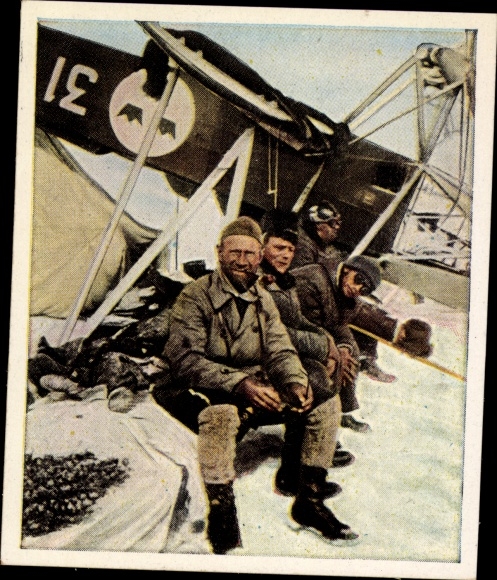 Collecting picture The post-war period No. 160 Febr. 1931 Lundborg crashed, Nobile crews