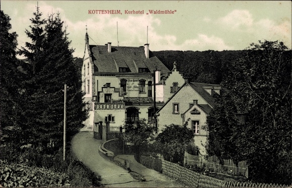 Ak Kottenheim in de Eifel, Kurhotel Waldmühle