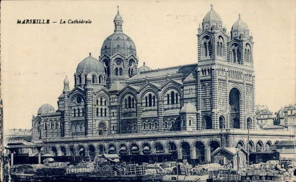 CPA Marseille Bouches-du-Rhône, Cathédrale