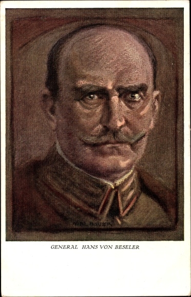 Artist PC farmers K., General Hans von Beseler