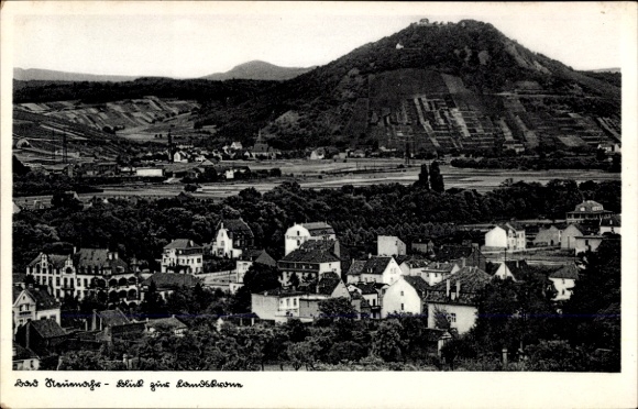 Ak Bad Neuenahr Ahrweiler Rheinland Pfalz, Gesamtansicht, Landeskrone