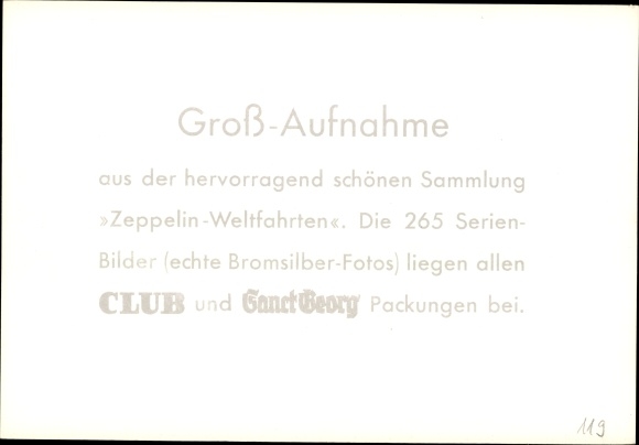 Photo airship LZ 127 Graf Zeppelin, control gondola is held on the ground