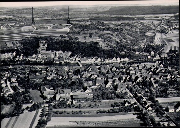 Photo Mühlacker, total view, aerial photograph