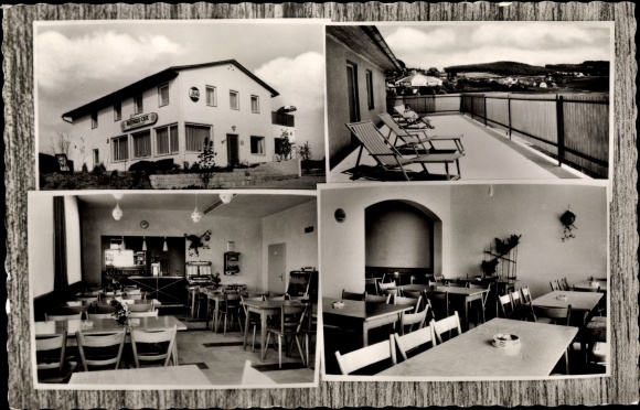 Postcard Tännesberg in the Upper Palatinate, Pension Zum Sonnenhof