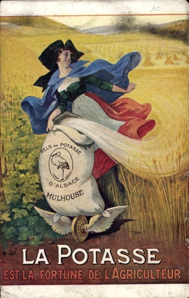 CPA Advertising, La Potasse, Fortune de l'Agriculteur