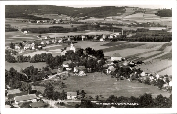 Ak Immenreuth in de Opper-Palts, luchtfoto