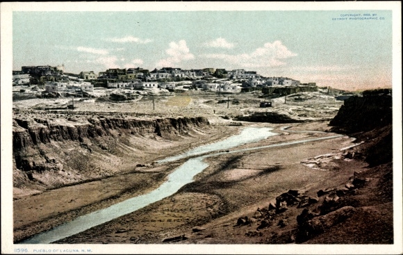 Ak Laguna Pueblo New Mexico USA, Panorama