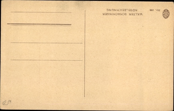 Künstler Ak Schachinger, Walter, Mädchenportrait
