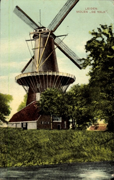 PC Leiden Zuid-Holland Nederland, Molen de Valk