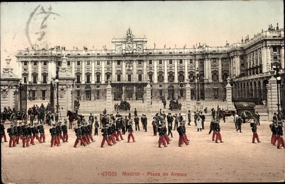 AK Madrid, Spain, Plaza de Armas