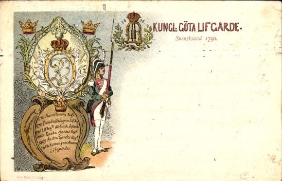 Chromo-Litho Sweden, Royal Life Guard