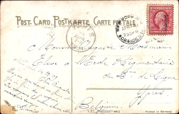 Artist Postcard steamship SS Mauretania, Cunard Line