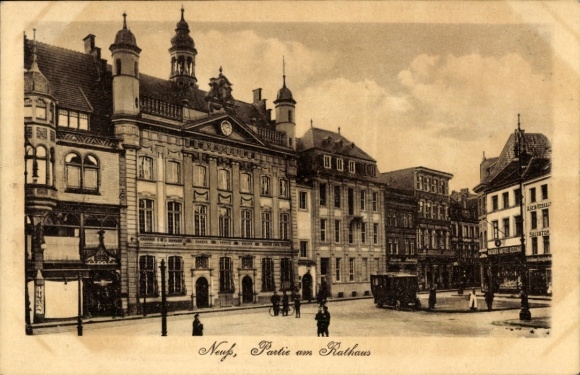 Ak Neuss in Nordrhein Westfalen, Rathaus