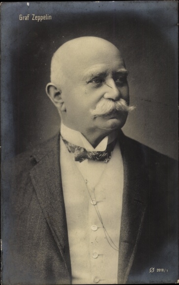 PC Ferdinand Graf von Zeppelin, portrait