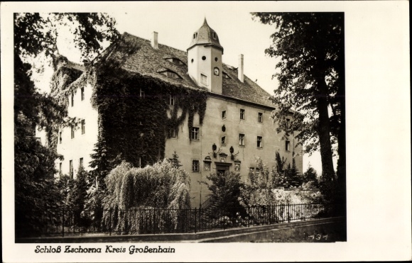 PC Zschorna Tauscha, view of the castle