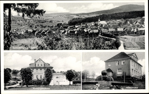 PC Schloßborn Glashütten im Taunus, general view, district youth center, Marienruhe