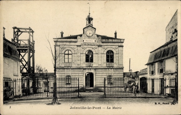 Ak Joinville le Pont Val de Marne, La Mairie