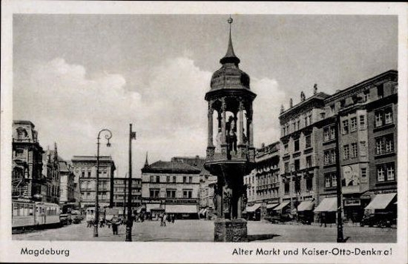 49 Ak Magdeburg Elbe, diverse Ansichten, kleinformatig