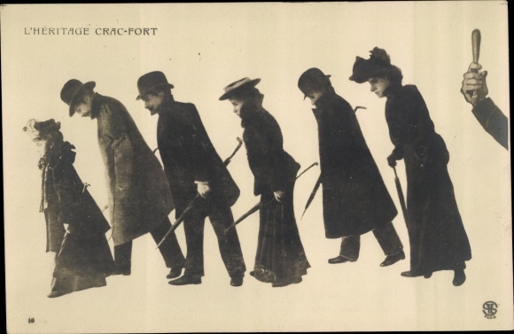 Postcard L&#39;Heritage Crac Fort, Humbert Crawford Affair