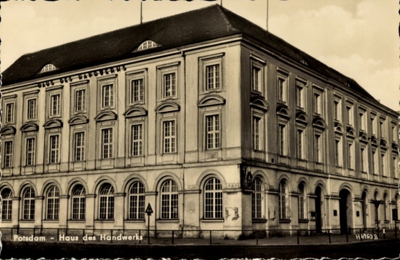 Ak Potsdam, Haus des Handwerks, Charlottenstraße Ecke Nauener Straße