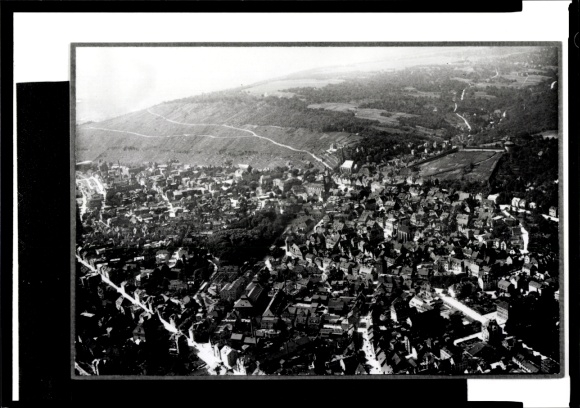 Ak Esslingen am Neckar,  Neckar, Eisenbahn, Industrie, Wohnviertel