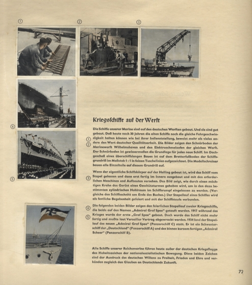 German Imperial Navy service and life of the sailors Collecting picture album Constantin cigarette factory, H