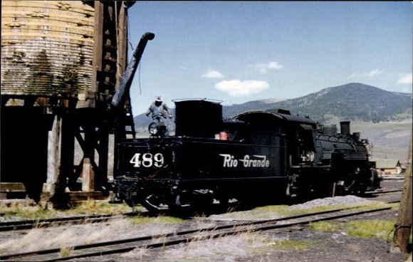 10 old Postcard various locomotives