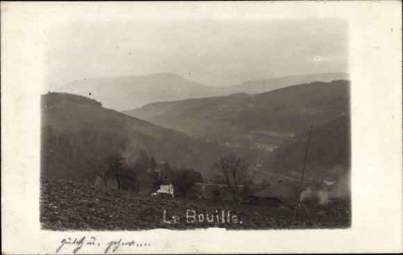 Photo Postcard La Bouille Seine Maritime, landscape, Western Front, WWI