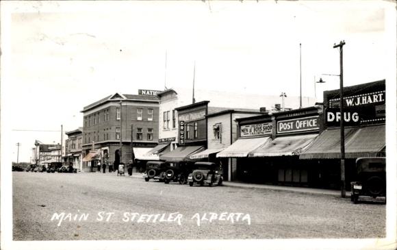 KP Stettler Alberta Kanada, Main Street