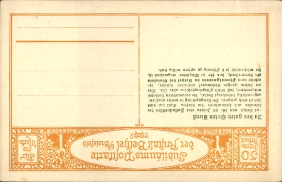 Postcard Bethel Bielefeld in North Rhine-Westphalia, anniversary card institution, 1867-1917