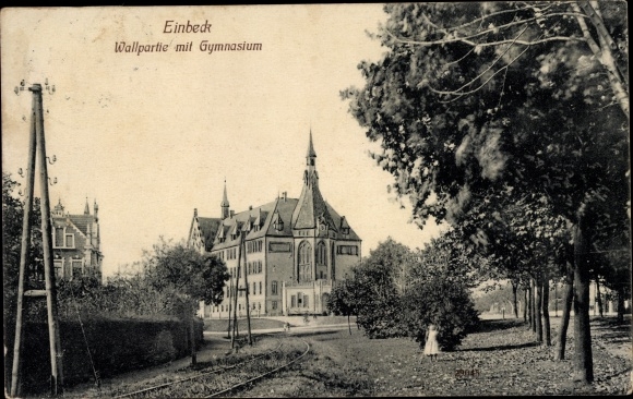 PC Einbeck in Lower Saxony, Wall part with grammar school