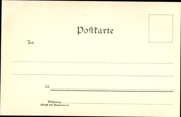 Kunstenaar litho Bergen, Fritz, Rosenheim Opper-Beieren, Innthal, boot, vrouw in klederdracht