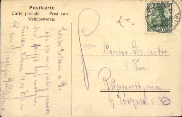 Artist Postcard Trache, R., King Friedrich August III of Saxony on horseback, order, plume