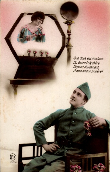 KP Radio, kochankowie, palący żołnierz