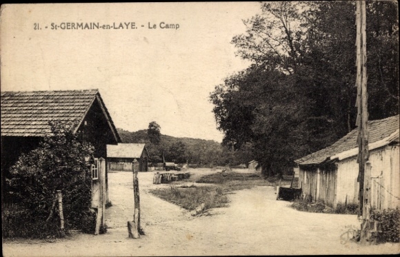 CPA Saint Germain et Laye Yvelines, Le Camp