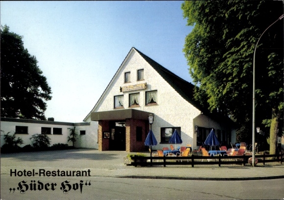 Ak Hüde am Dümmer Nedersaksen, Hotel Hüder Hof