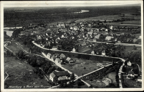 PC Neuenburg am Rhein Baden, aerial view